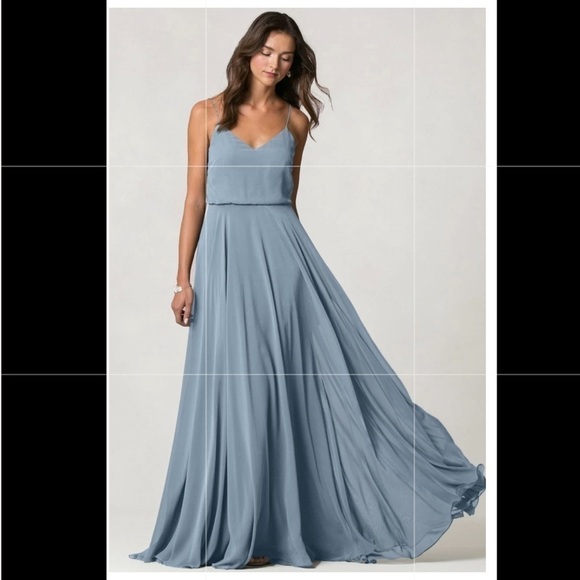 Jenny Yo Bridesmaid Dress Inesse Size 12 - Picture 16 of 16